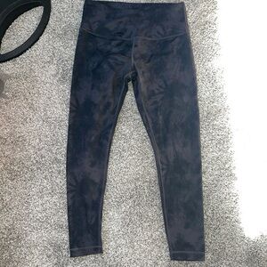 Mondetta Performance + Luxury Ladies’ Brushed Jacquard Gray Legging Sz M